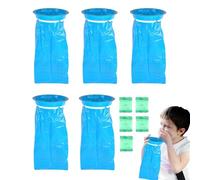 Vomit Bag, Travel Sickness Bag, Round Mouth Nausea, Safe Vomit Bags, Harmless Nausea Bags, Motion Sickness Bag, Morning Sickness Bag, Physical Discomfort Bag, Portable Long Journey for Vomiting