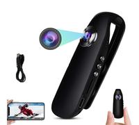 Vomli Camera, Vomli Detect Clip Camera, Vomli Detect Clip Body Camera, 1080P HD Mini Camera Personal Body Mounted Camera, Portable Pocket Tiny Body Camera with Back Clip (Camera*1)