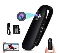 Vomli Camera, Vomli Detect Clip Camera, Vomli Detect Clip Body Camera, 1080P HD Mini Camera Personal Body Mounted Camera, Portable Pocket Tiny Body Camera with Back Clip (Camera+32G)