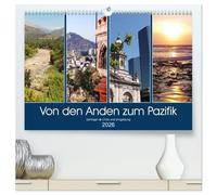 Von den Anden zum Pazifik - Santiago de Chile und Umgebung (hochwertiger Premium Wandkalender 2026 DIN A2 quer), Kunstdruck in Hochglanz: Eine Reise ... die Hauptstadt Chiles bis zur Pazifikküste.