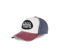 Von Dutch Casquette Homme Baseball Unisex Gorra Rojo/Beige 100% algodón