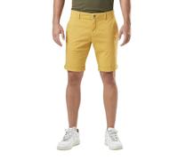 Von Dutch Bermuda Hombre Algodón, Pantalones Cortos Hombre Chino Bary con Bolsillos, Amarillo, amarillo, XL