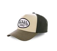 Von Dutch Casquette Baseball, Unisex Gorra marrón/Beige 100% algodón