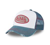 Von Dutch Casquette Femme Trucker Avec Filet Unisex Gorra Azul-Blanco