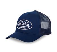 Von Dutch Gorra ajustable para hombre y mujer, Gorra Trucker LOF, Ajustable con Strapback, azul marino, Talla única