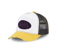 Von Dutch Gorra Blanca con Amarillo Unica