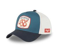 Von Dutch - Gorra de béisbol con malla de sarga de algodón Wild, Azul Marino/Beige/Rojo/Azul Petróleo, Talla única