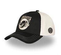Von Dutch - Gorra de béisbol con malla de sarga de algodón Wild, blanco y negro, Talla única