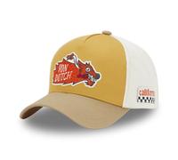 Von Dutch | Gorra De Camionero Marrón Y Blanca WILD05 | Unisex | Gorra Trucker de Adulto con Parte Trasera De Malla y Cierre de Ajustable | Transpirable para Días Calurosos