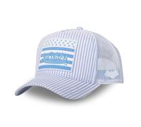 Von Dutch Gorra FLAG Hombre y Mujer Gorra Trucker, Ajustable y Auténtica, azul, Talla única