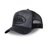 Von Dutch Gorra GLITTER, Gorra Trucker, Ajustable y Auténtica, Negro , Talla única