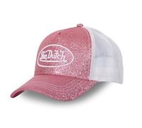 Von Dutch Gorra GLITTER, Gorra Trucker, Ajustable y Auténtica, rosa, Talla única