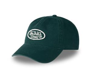 Von Dutch Gorra Hombre y Mujer 100% Algodón, Gorra Dad Cap LOG, Ajustable, Vert3, Talla única