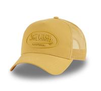 Von Dutch Gorra Hombre y Mujer Ajustable, Gorra Trucker Logo, mostaza, Talla única