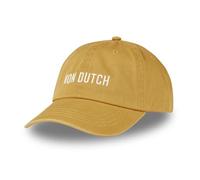 Von Dutch Gorra Hombre y Mujer, Gorra 100% Algodón Dad Cap, Flexible y Ajustable, beige, Talla única