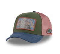 Von Dutch Gorra Hombre y Mujer, Gorra Trucker, Ajustable con el Snapback, Caqui/azul/rosa, Talla única