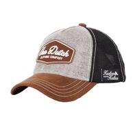 Von Dutch Gorra Hombre y Mujer, Gorra Trucker LEA, Ajustable con el Snapback, beige, Talla única