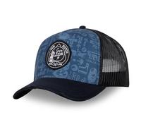 Von Dutch Gorra Hombre y Mujer, Gorra Trucker LOG, Ajustable, negro/azul, Taille unique