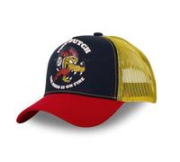 Von Dutch Gorra Hombre y Mujer Wolf, Gorra Trucker Ajustable con Snapback, Azul, Rojo, Amarillo, Talla TU, azul, Talla única