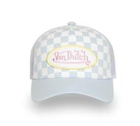 Von Dutch Gorra Mujer Gorra Trucker, Original, Azul/blanco/rosa/amarillo, Talla única
