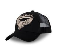 Von Dutch Gorra Mujer León, Gorra Trucker Ajustable con Snapback, Negro, Beige, Talla TU, Negro , Talla única