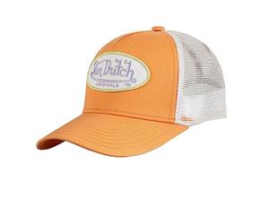 Von Dutch Gorra original Trucker Boston Peach/White, melocotón, Talla única