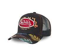 Von Dutch - Gorra para hombre y mujer, ajustable, para camión, cómoda, duradera y de corte informal, Negro , Talla única