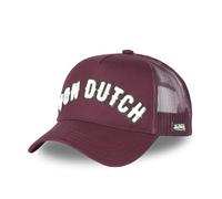 Von Dutch - Gorra para hombre y mujer, ajustable, para camionero, atlético, suave y de corte casual, rojo, Talla única
