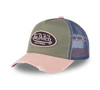 Von Dutch - Gorra para hombre y mujer, ajustable, Rosa/azul/Caqui oscuro, Talla única