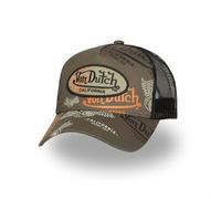 Von Dutch Gorra para hombre y mujer, gorra de café, gorra de camionero ajustable mediante snapback, Talla única