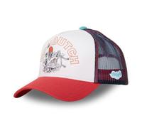 Von Dutch Gorra Surf Hombre y Mujer, Gorra Trucker Ajustable con Snapback, Azul, Blanco, Rojo, Talla TU, blanco, Talla única