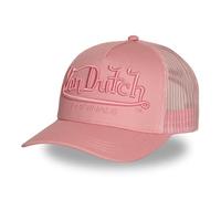 Von Dutch Originals Gorra Trucker con Malla, Rosa, con Logo Bordado en Relieve, Ajustable