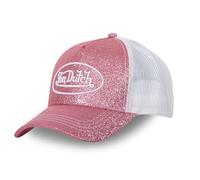 Von Dutch Gorra GLITTER, Gorra Trucker, Ajustable y Auténtica, rosa, Talla única