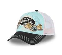 Von Dutch - Gorra ajustable para hombre y mujer, diseño de camiones, Negro / Turquesa / Blanco / Rosa, Talla única