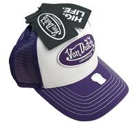 Von Dutch High Life 100% Genuino Camionero Boston Gorra Gorro Unisex W/Etiquetas