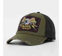 Von Dutch Originals Distressed Trucker Cap Flying Eyeball verde ONE SIZE