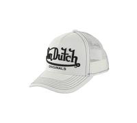 Von Dutch Trucker Riverside - Gorra de camionero, color blanco, talla: talla única, Blanco, Talla única