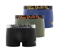 Von Dutch Vd/1/Bc/Pk3 Ropa Interior de Hombres, Caqui/Naranja/Gris/Azul Marino/Negro/Amarillo, M (Pack de 3)