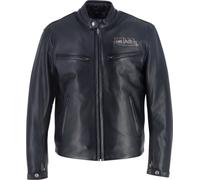 Von Dutch X Helstons Basic Chaqueta de cuero para moto, tamaño S para Hombres