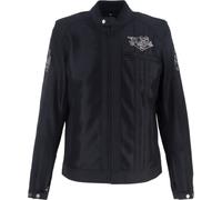 Von Dutch X Helstons Speed Racer Air Mesh Chaqueta Textil Moto, negro, tamaño S para Hombres