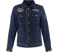 Von Dutch x Helstons Westy Chaqueta textil para motocicletas, tamaño 2XL para Hombres