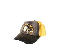 Von Dutch Xavier Rider - Gorra de camionero, color negro y amarillo