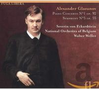 Von Eckardstein, S - Glazunov: Piano Concerto No. 1; Symphony No. 5