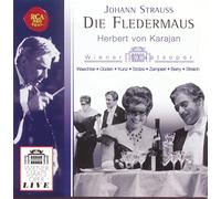 Johann Strauss Die Fledermaus (Von Karajan, Waechter, Gu (CD) (Importación USA)
