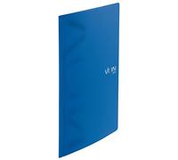 VON Leitz 46790035 - Pack de 10 carpetas A4, plástico PP, para 100 hojas, Leitz Leitz, carpeta ligera de tapa blanda con estampado Von moderno, para escuela y hogar, color azul