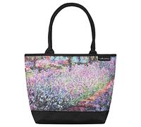 VON LILIENFELD Bolso Arte Claude Monet: El Jardín Señoras Motivo Shopper Dimensiones cm 42 x 30 x 15 Bolso Playa Oficina