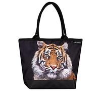 VON LILIENFELD Bolso Tigre Señoras Shopper Dimensiones L42 x H30 x D15 cm Bolsa de Playa Asa Oficina