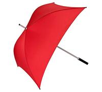 von Lilienfeld® Paraguas Cuadrada Mujer Hombres Robusto Charlie rojo