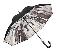 VON LILIENFELD Paraguas de Iluvia Gustave Caillebotte: París Bajo La lluvia Largo Automático Grande Estable Doble Revestimiento