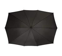 VON LILIENFELD® Paraguas Grande XXL 2 Personas Mujer Hombres Robusto Maxi negro